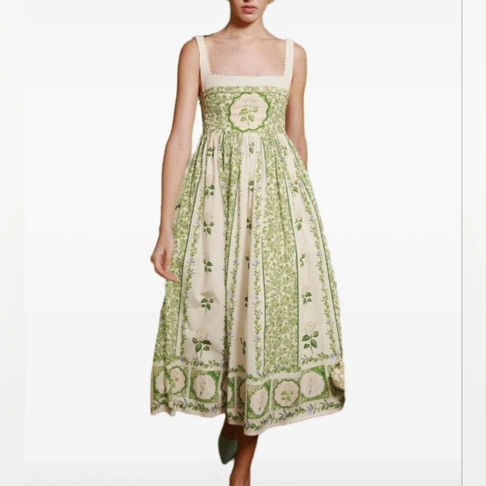 Agua By Agua BenditaBarbara Wild midi dress - Picture 3 of 13